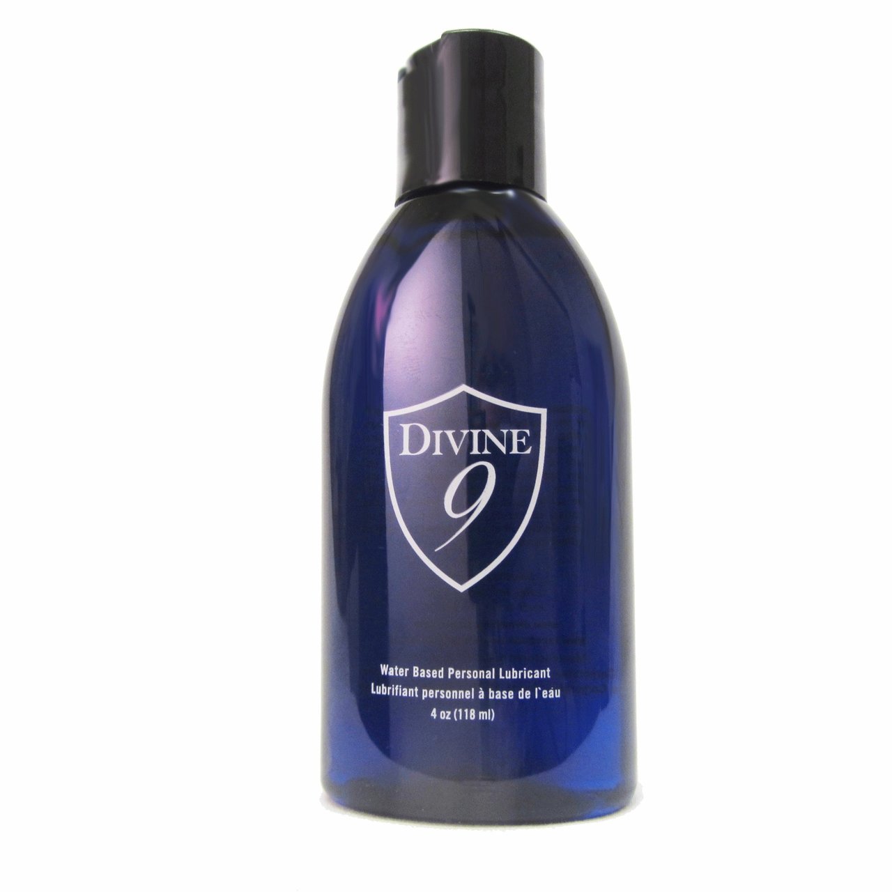 Divine 9 Water Based Personal Lubricant - 4 Oz Bottle