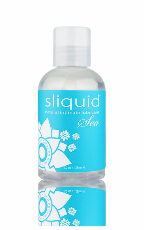 Sliquid Natural Intimate Personal Lubricant Sea 4.2 Oz Bottle