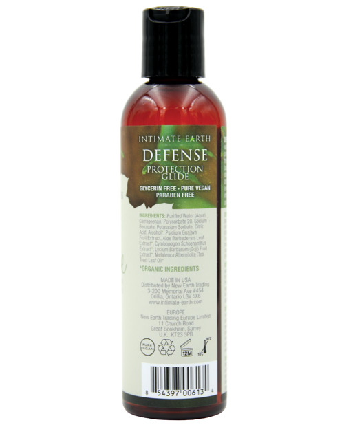 Intimate Organics Defense Organic Anti - Bacterial Personal Lubricant - 4 Oz