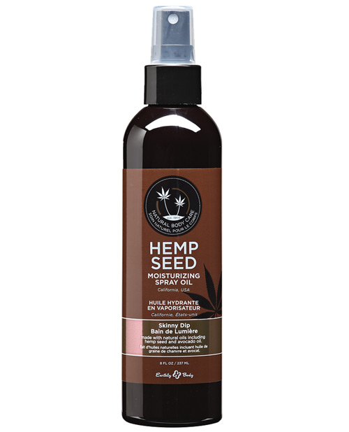 Earthly Body Glow Massage & Body Oil - 8 Oz Skinny Dip