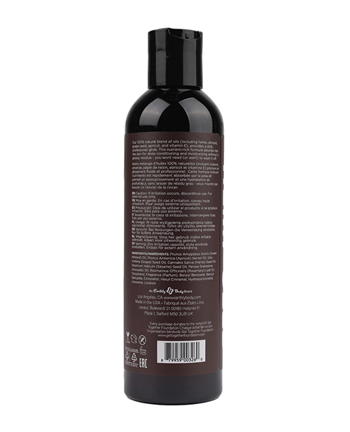 Earthly Body Massage & Body Oil - 8 Oz Guavalava