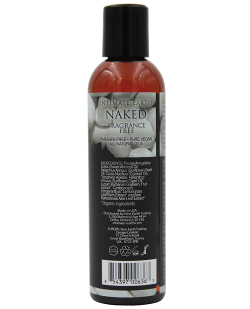 Intimate Organics Organic Massage Oil - 4 Oz Naked