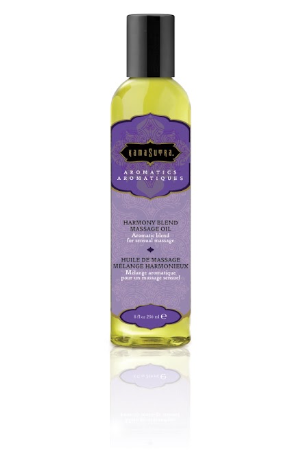Kama Sutra Aromatic Fragranced Massage Oil - 8 Oz Harmony Blend