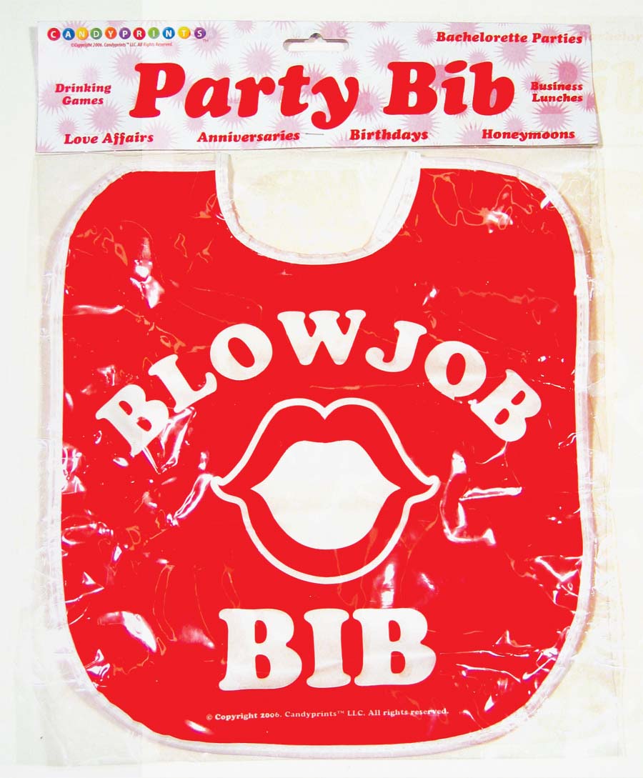 Blow Job Party Bib
