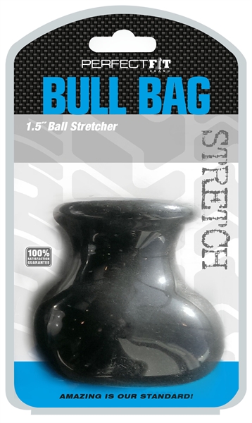 Perfect Fit Brand Bull Bag 1.5" Ball Stretcher - Black