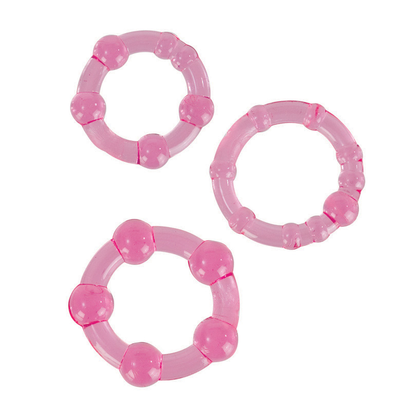CalExotics Silicone Island - Pink Cock Ring