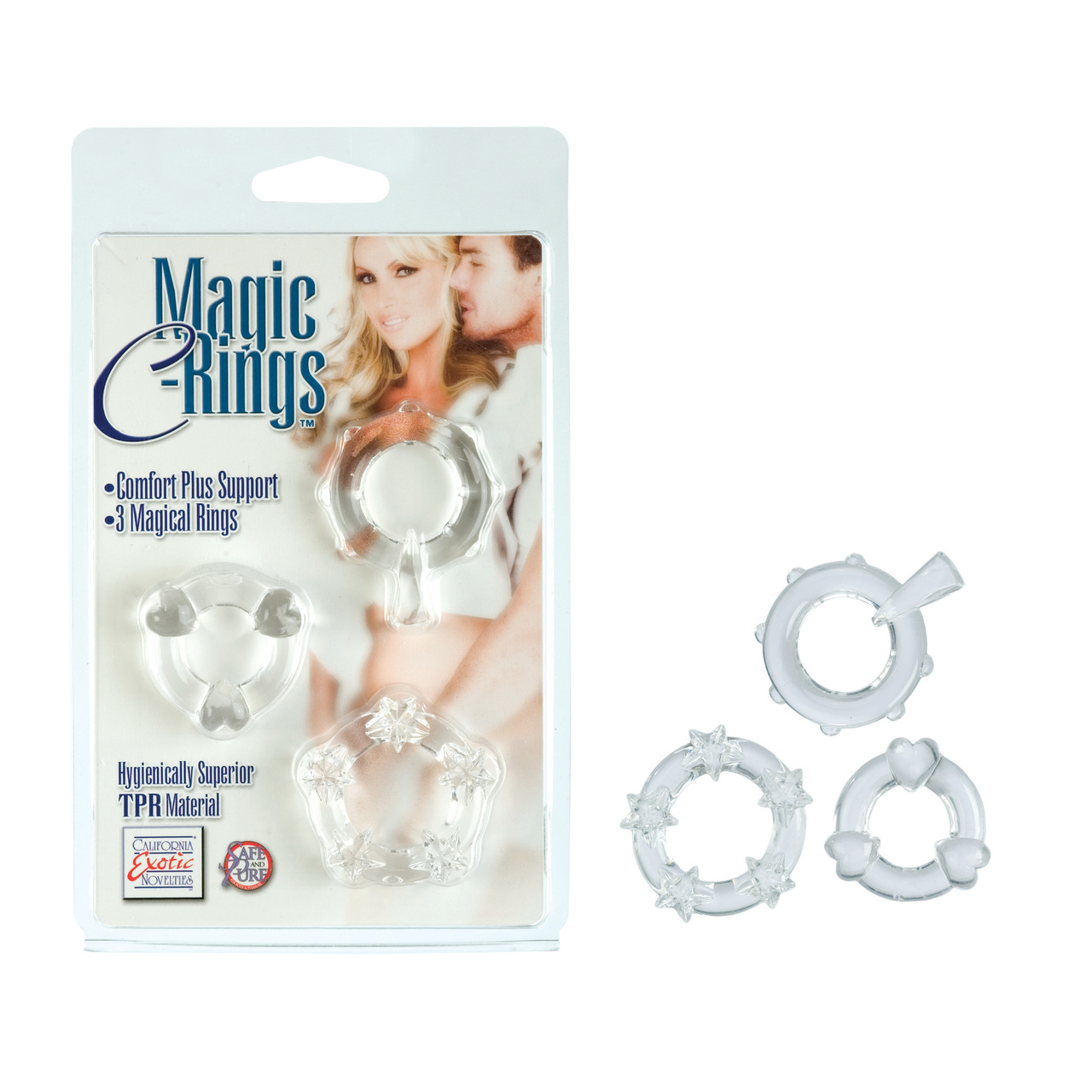 CalExotics Magic C - Clear Cock Ring