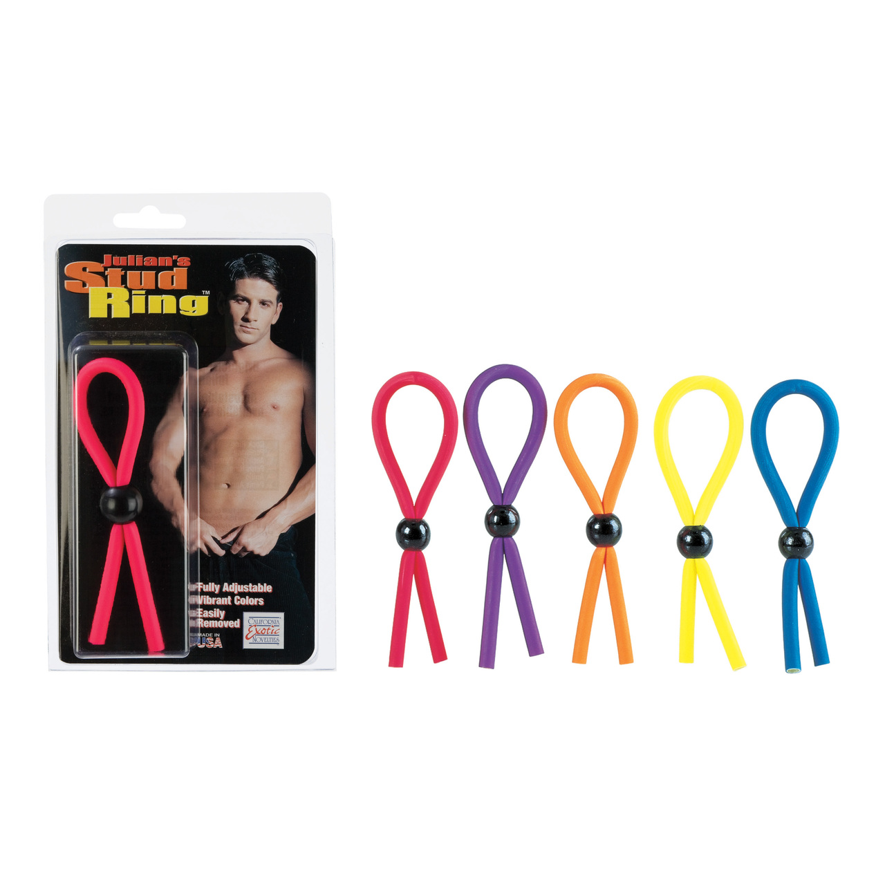 CalExotics Julian's Stud Cock Ring
