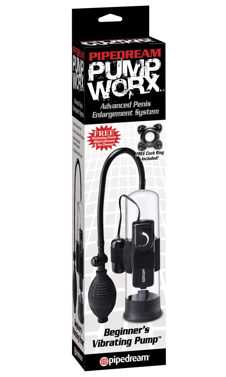 Pipedream Pump Worx Beginner's Vibrating Penis Pump