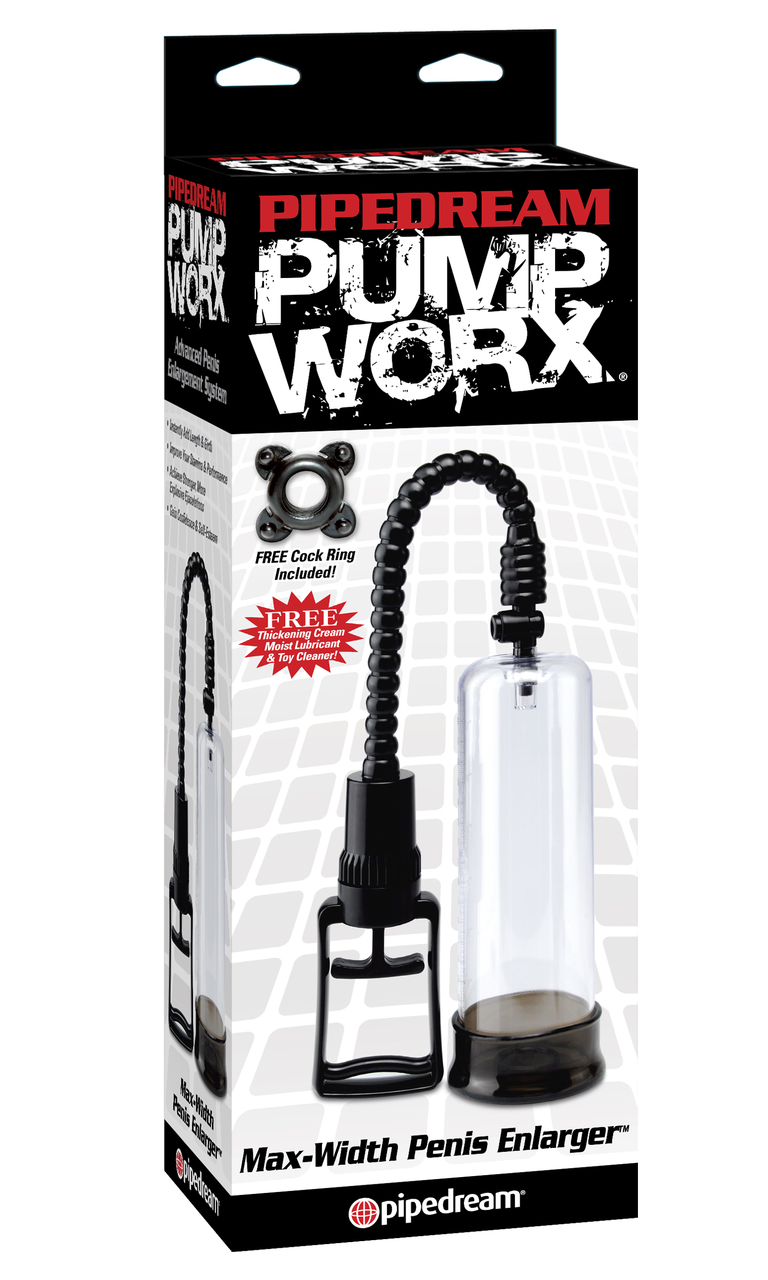 Pipedream Pump Worx Max Width Penis Pump Enlarger