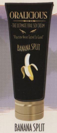 Hott Products Oralicious Oral Sex Gel - 2 Oz Banana Split