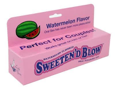Little Genie Sweeten'D Blow Oral Sex Gel - 1.5 Oz Watermelon