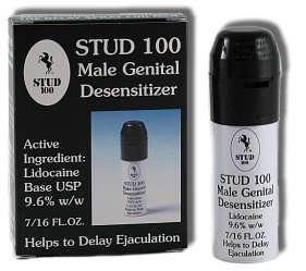 Stud 100 Male Genital Desensitizer