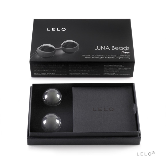 Lelo Noir Luna Beads Weighted Kegel Balls