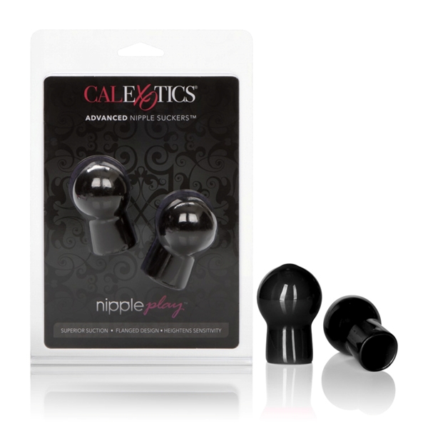 CalExotics Nipple Play Advanced Nipple Suckers - Black