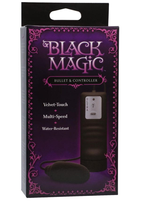Doc Johnson Black Magic Bullet Vibrator & Controller