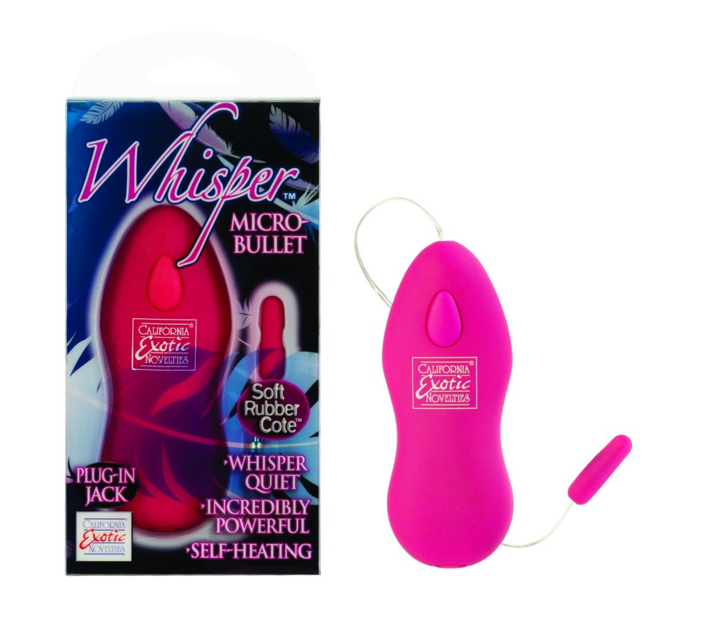 CalExotics Whisper Micro Bullet Vibrator - Pink