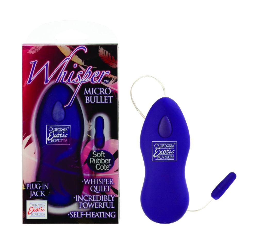 CalExotics Whisper Micro Bullet Vibrator - Purple