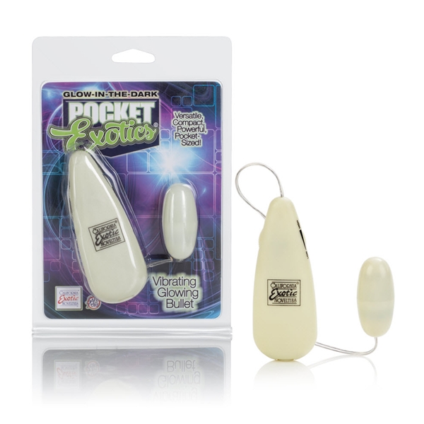 CalExotics Pocket Exotics Glow In The Dark Bullet Vibrator