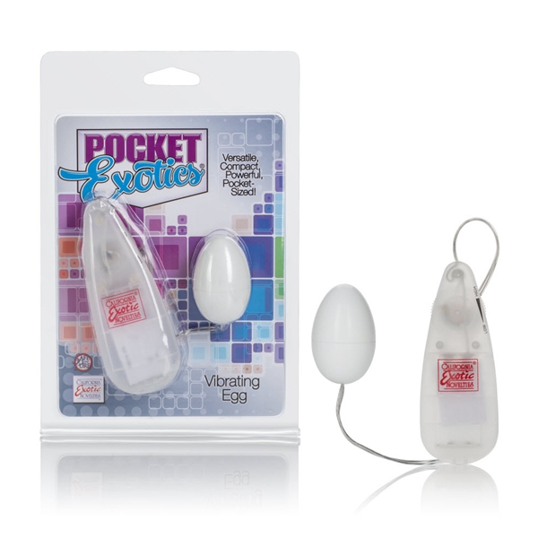 CalExotics Pocket Exotics Vibrating Egg