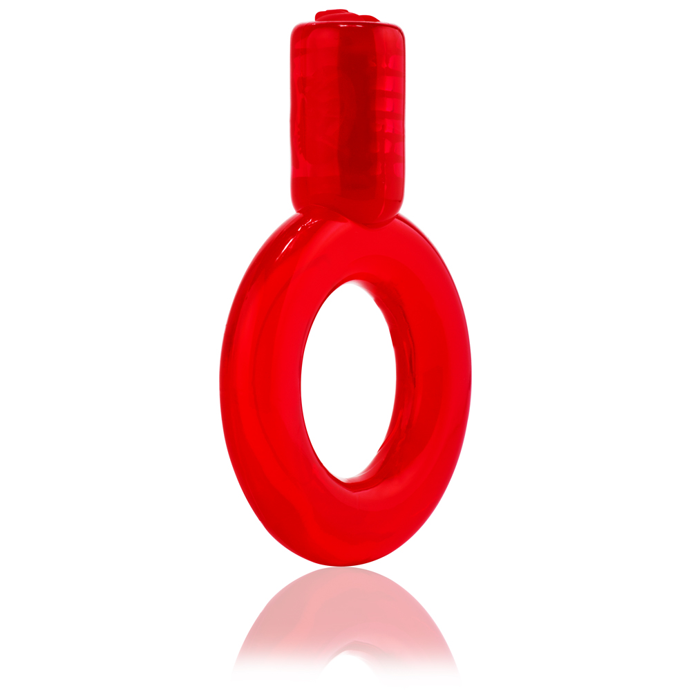 Screaming O Go Vibrator Ring - Red Couple's Cock Ring