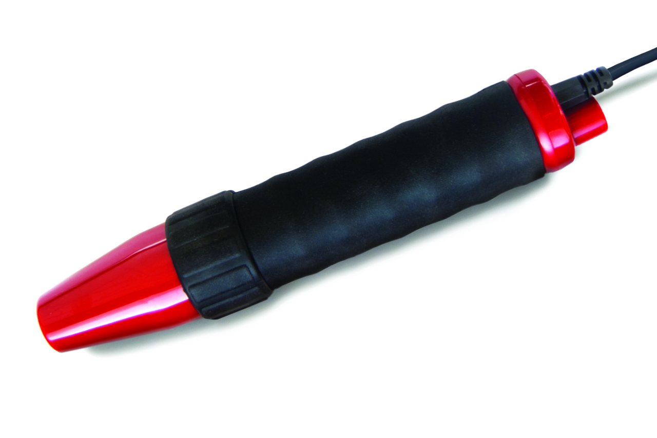 Kinklab Fetish Red Handle Electro Stimulation Neon Wand Includes Red Electrode