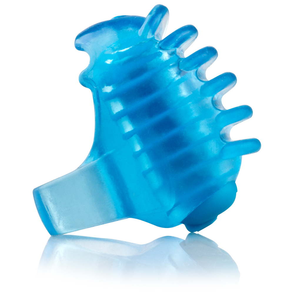 Screaming O Fingo Finger Vibrator Tips - Blue
