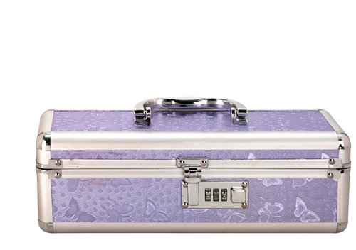 BMS Lockable Vibrator Case - Purple