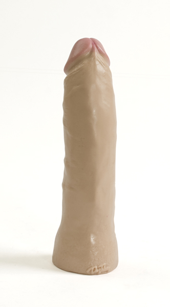 Doc Johnson Vac - U - Lock 7" Thin D Strap On Dildo - White