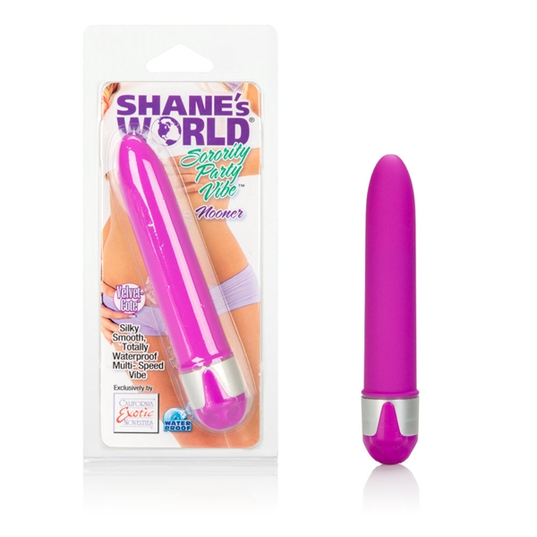 CalExotics Shane's World Nooner Sorority Party Vibrator - Purple