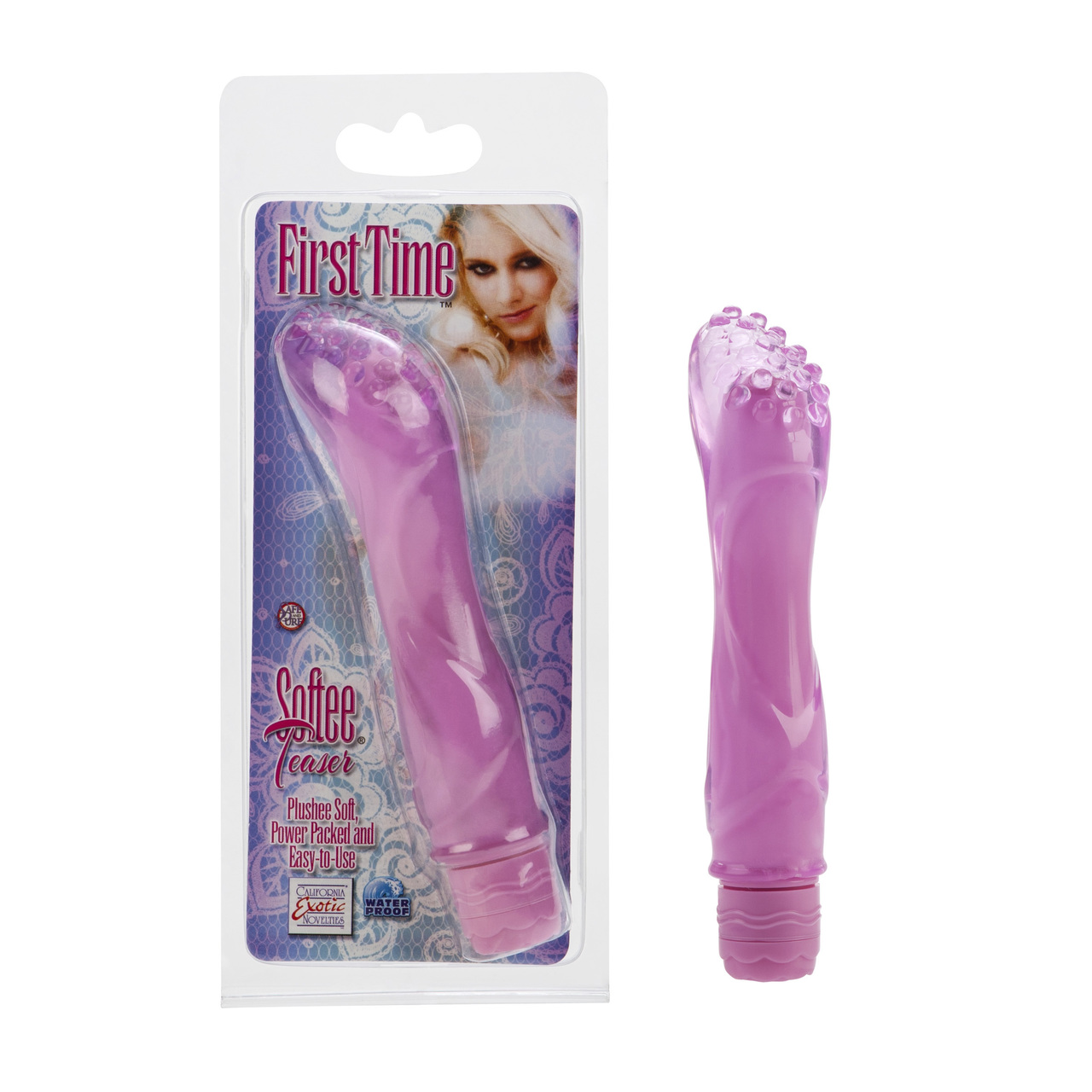 CalExotics First Time Softee Teaser Vibrator - Pink