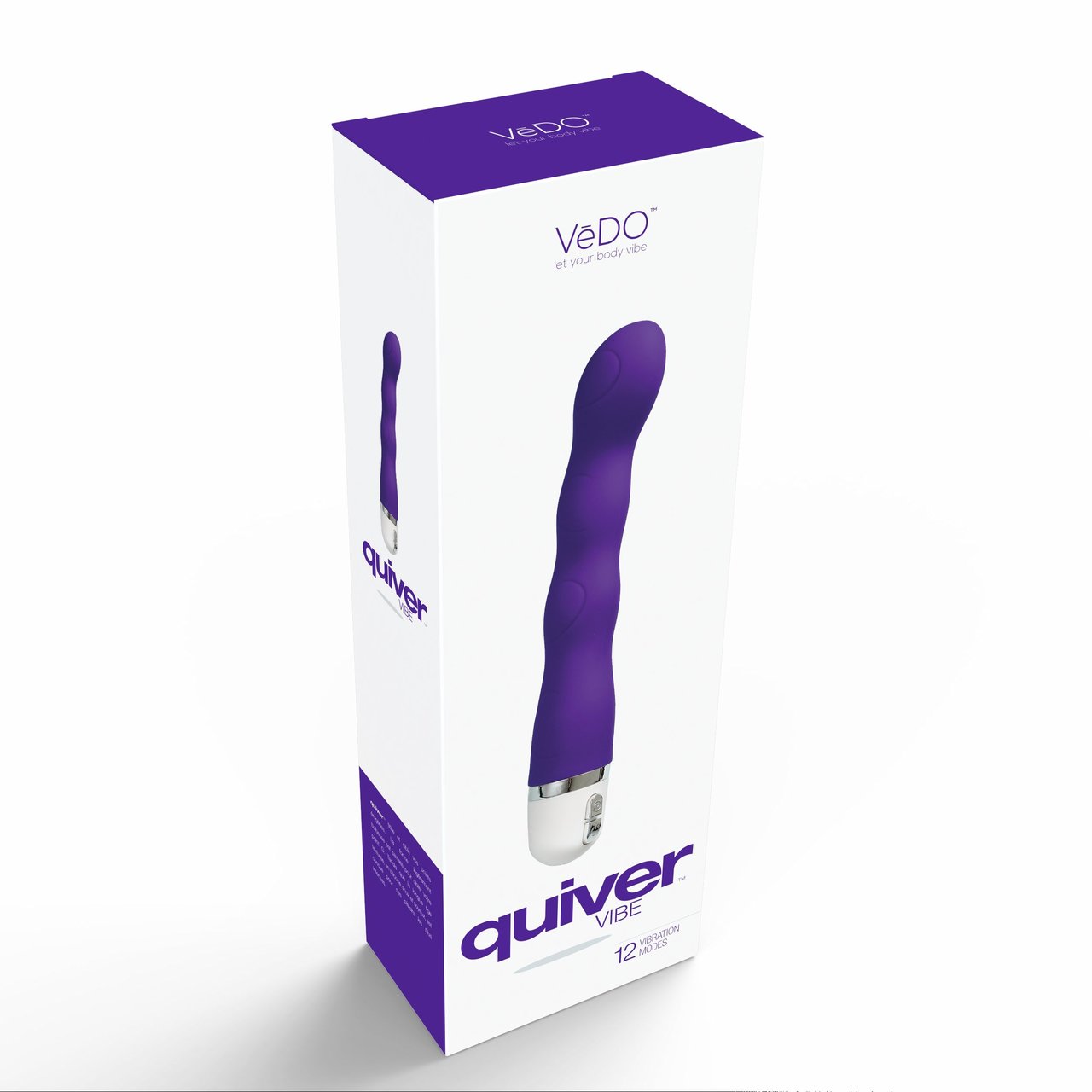 VeDO Quiver Mini Vibrator - Into You Indigo