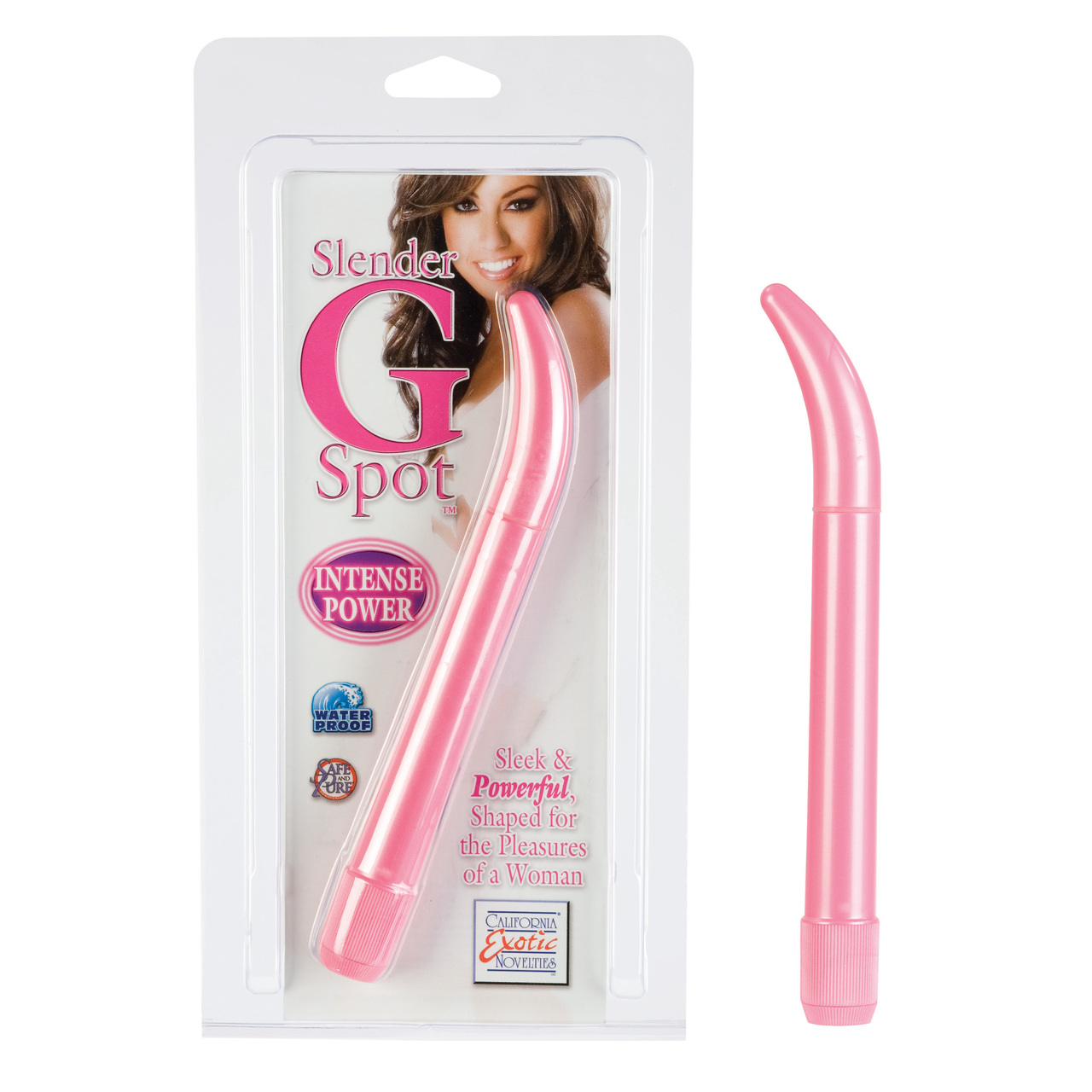 CalExotics Slender G-Spot Vibrator - Pink