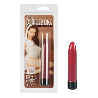 CalExotics 4.25" Mini Pearlessence Vibrator - Desert Rose