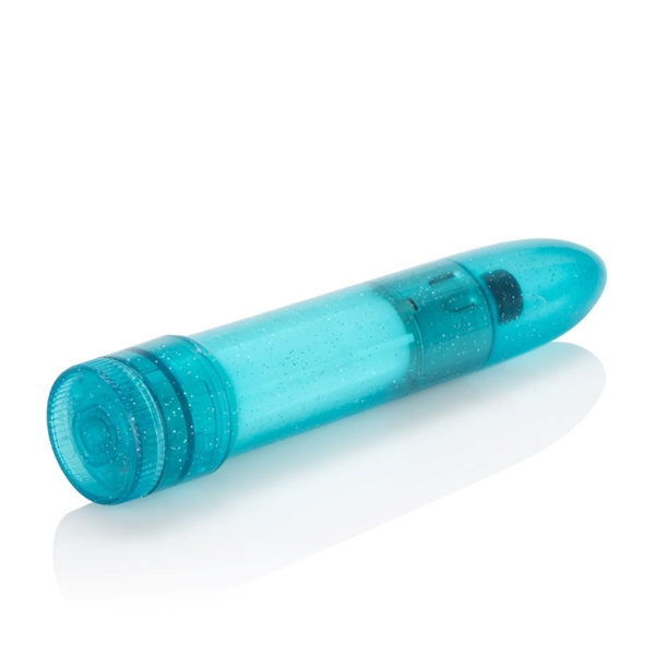 CalExotics 4.25" Mini Pearlessence Vibrator - Sky Blue