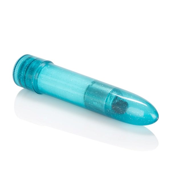 CalExotics 4.25" Mini Pearlessence Vibrator - Sky Blue