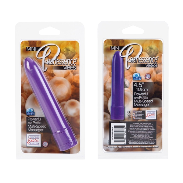 CalExotics 4.25" Mini Pearlessence Vibrator - Purple Haze