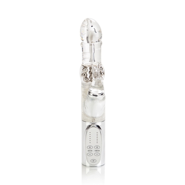 CalExotics Platinum Collection Jack Rabbit Vibrator - Silver