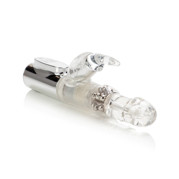 CalExotics Platinum Collection Jack Rabbit Vibrator - Silver