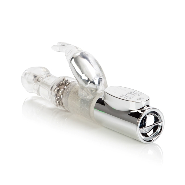 CalExotics Platinum Collection Jack Rabbit Vibrator - Silver