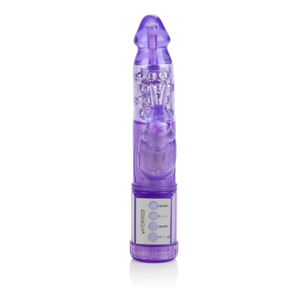 CalExotics My First Jack Rabbit Waterproof Rabbit Vibrator - Purple