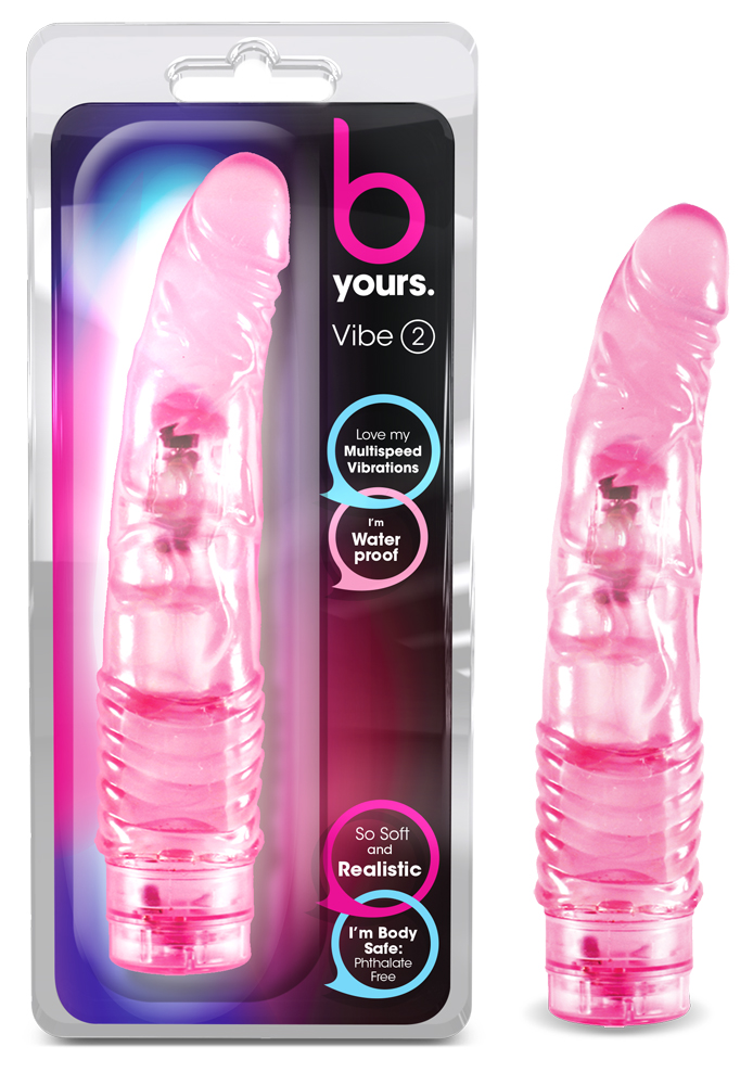 Blush Basically Yours Realistic Vibrator #2 - Pink