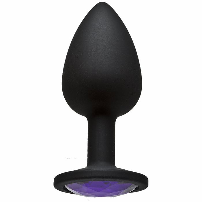 Doc Johnson Booty Bling Small Butt Plug - Purple