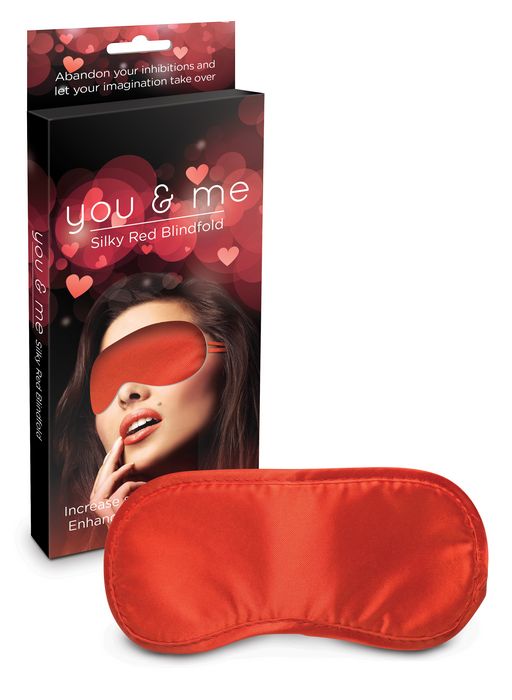 Creative Conceptions Fetish You & Me Silky Red Blindfold