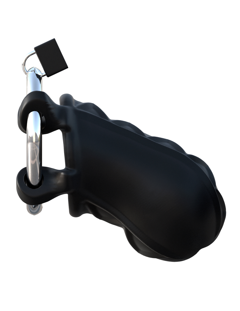 Pipedream Fantasy C - Ringz Extreme Silicone Cock Blocker Cage - Black