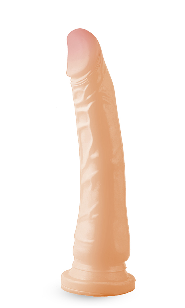 Blush B Yours 8.5" Basic Suction Cup Dildo - Beige