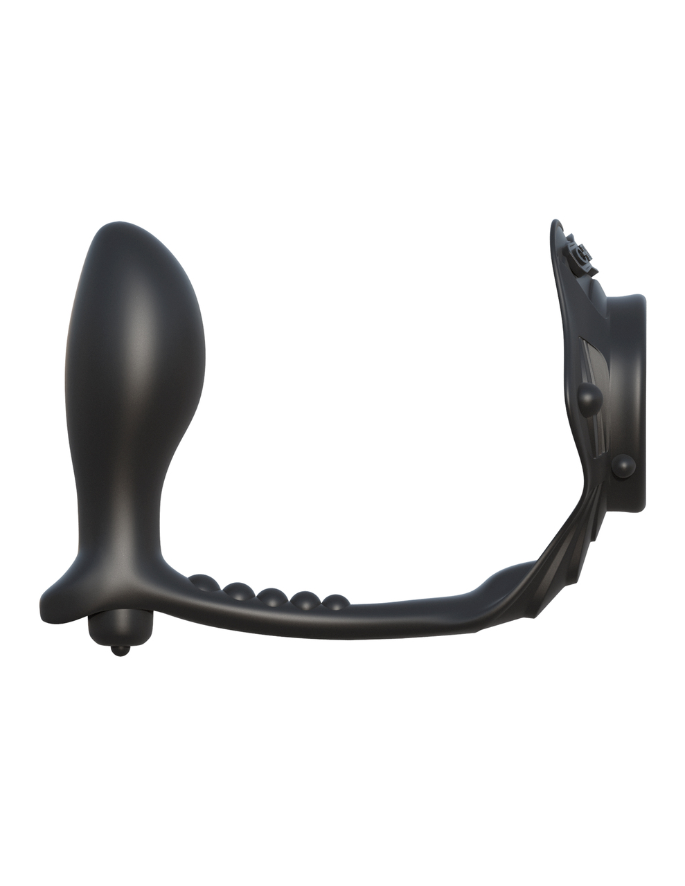 Pipedream Fantasy C - Ringz Rock Hard Ass - Gasm Vibrating Cock Ring - Black