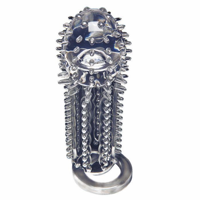 Doc Johnson Optimale Stimulator Penis Extension - Clear