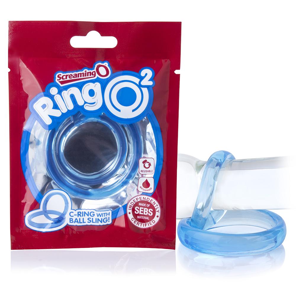Screaming O Ringo 2 Cock Ring - Blue