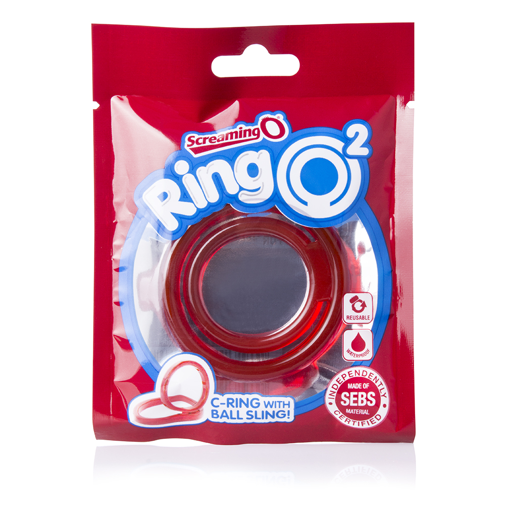 Screaming O Ringo 2 Cock Ring - Red